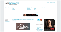 Desktop Screenshot of netactualite.info